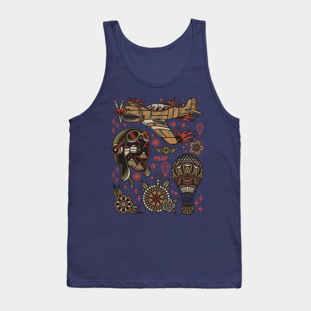 Flying Solo Tank Top by TerpeneTom